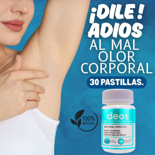DESODORANTE NATURAL DEOS (30 CAPS)
