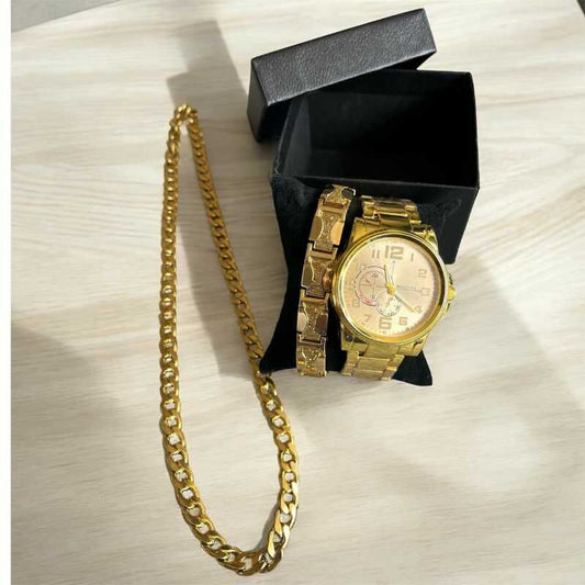 NUEVO SET 3 EN 1 DORADO