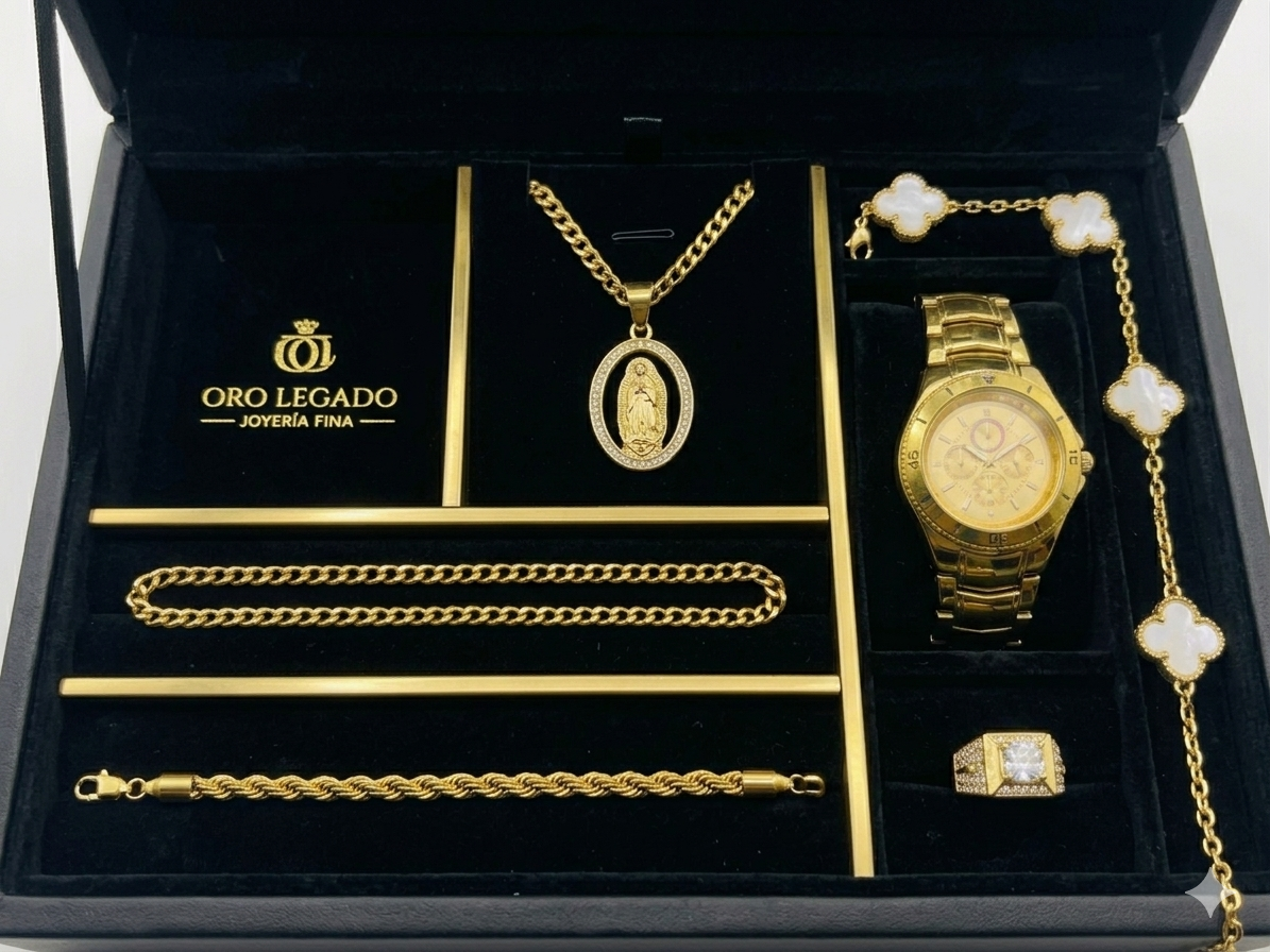 KIT SPARTA 6 EN 1 GOLD
